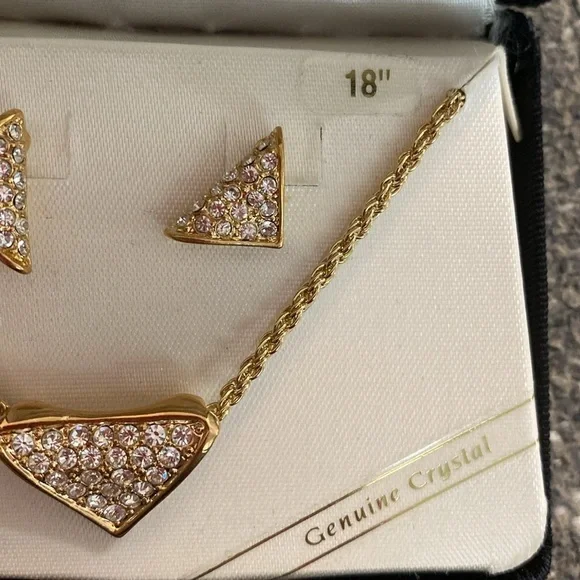 Roman Matching Earrings Necklace Set - Picture 2 of 5